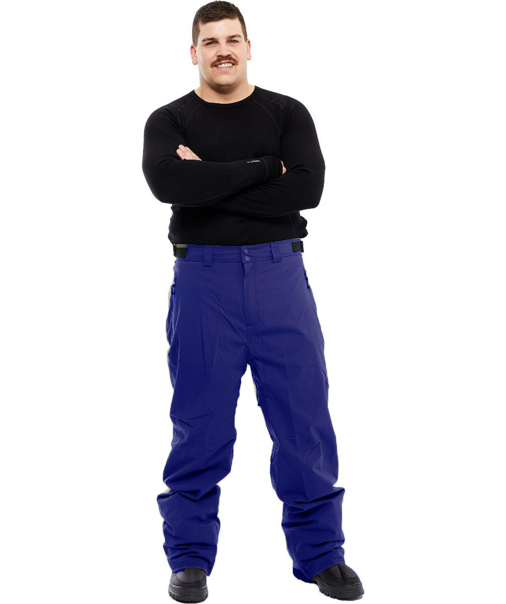 Cartel Arctic Stretch Ski Pants Blueberry Navy Short Sizes 2XL-9XL
