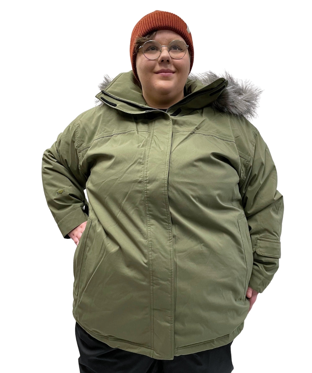 CLEARANCE - Cartel Brooklyn Stretch Ski Jacket Army Size 20