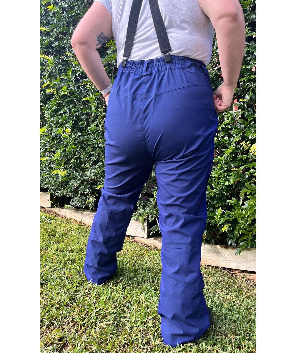 CLEARANCE - Cartel Canuck Stretch Shell Pants Blueberry Navy Size 20
