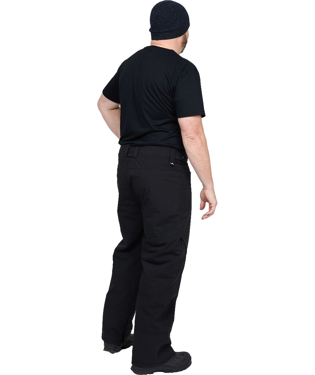 Cartel Kiroro Mens Stretch Ski Pants Black 3XL-9XL
