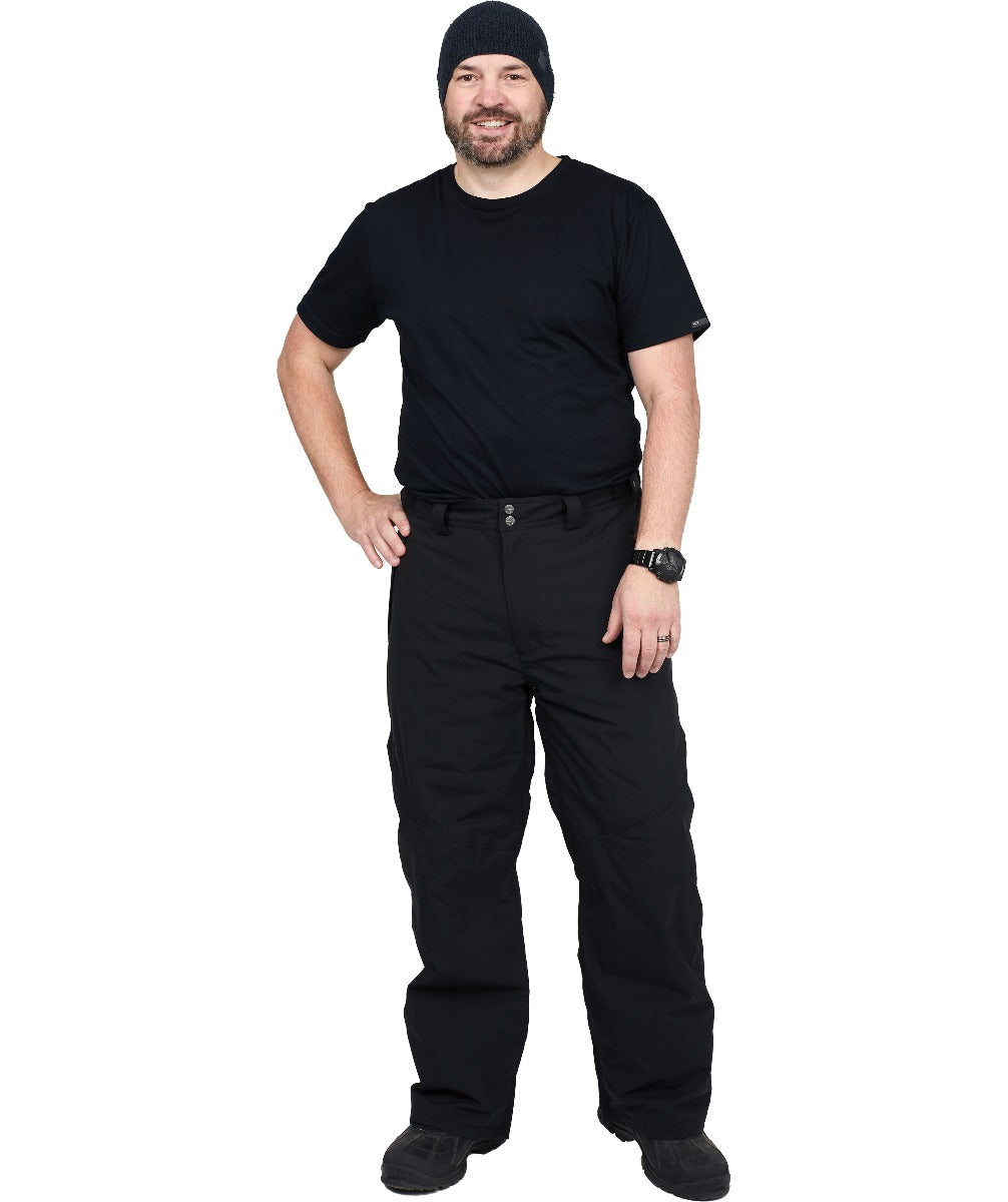 Cartel Kiroro Mens Stretch Ski Pants Black 3XL-9XL