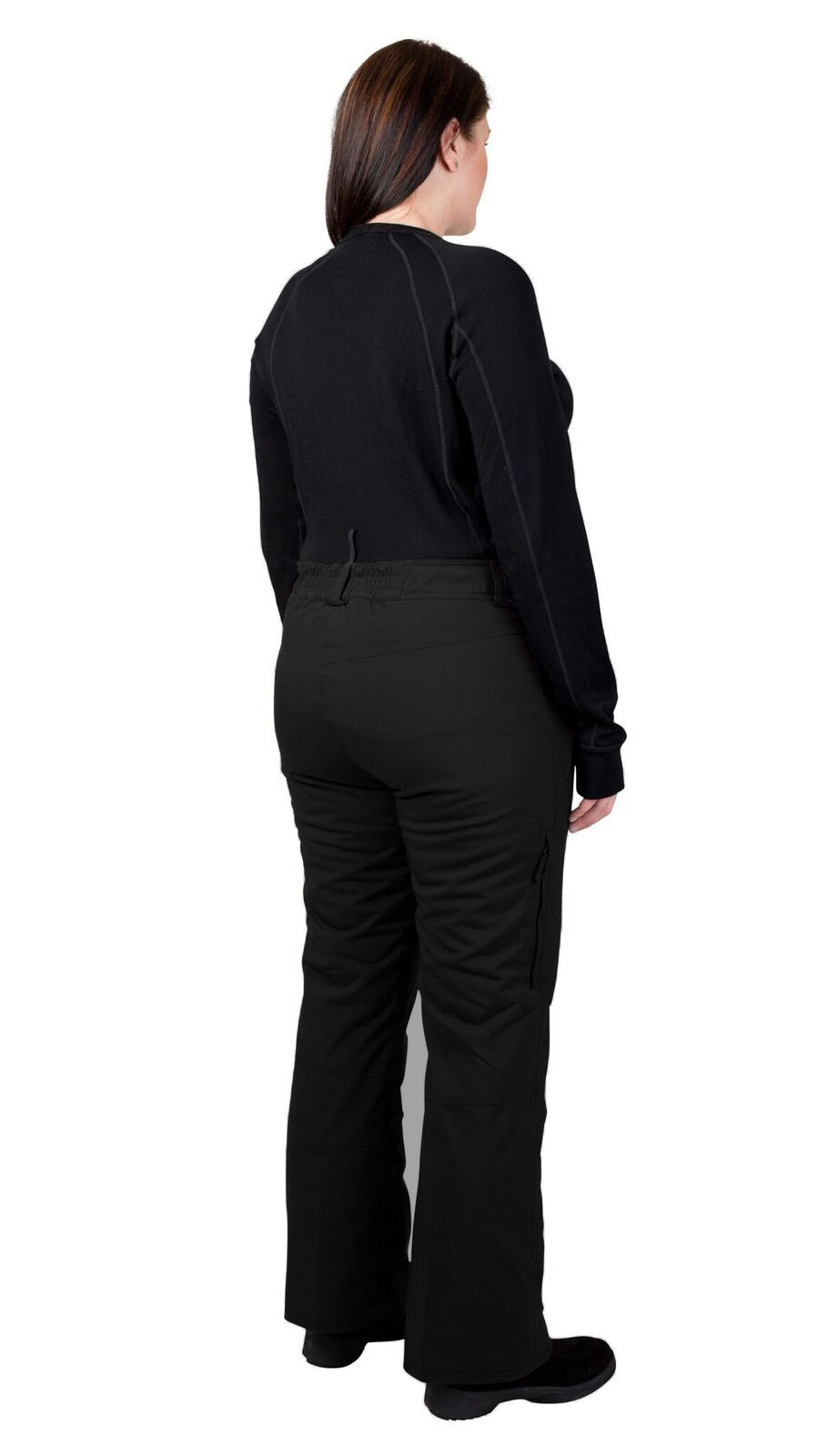 Cartel Whitefish Stretch Ski Pants Black Short & Long Sizes 16-30