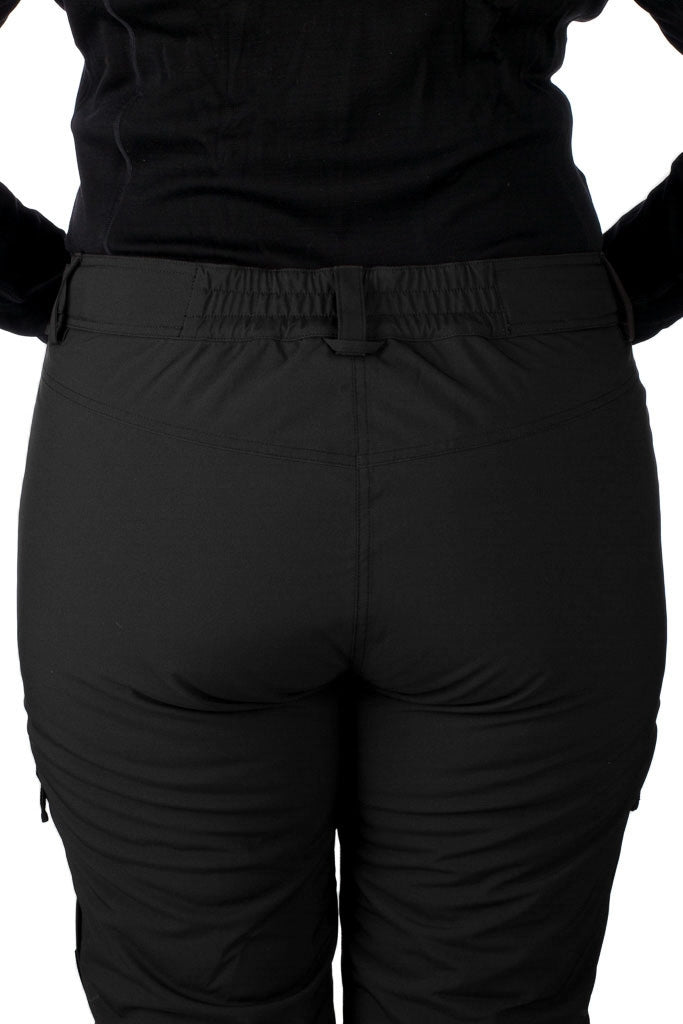 Cartel Whitefish Stretch Ski Pants Black Short & Long Sizes 16-30