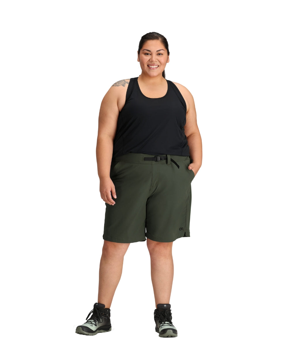 Outdoor Research Women’s Plus Size Ferrosi Shorts 9” Verde 1X