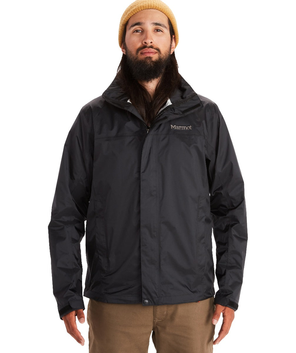 Marmot Precip Eco Shell Rain Jacket Mens Big and Tall Black 2X - 4X