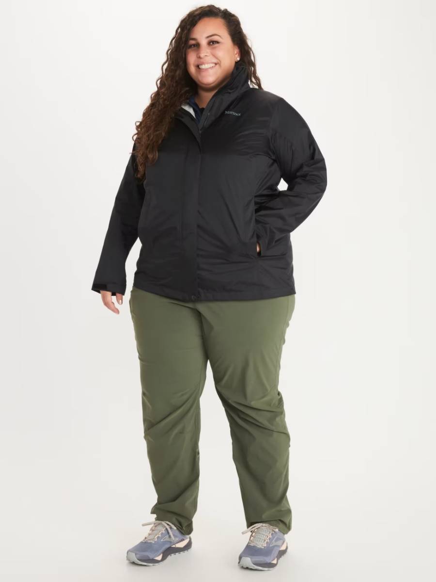 Buy Marmot Women s Precip Eco Shell Plus Size Rain Jacket Black 3X Online Plus Outdoor