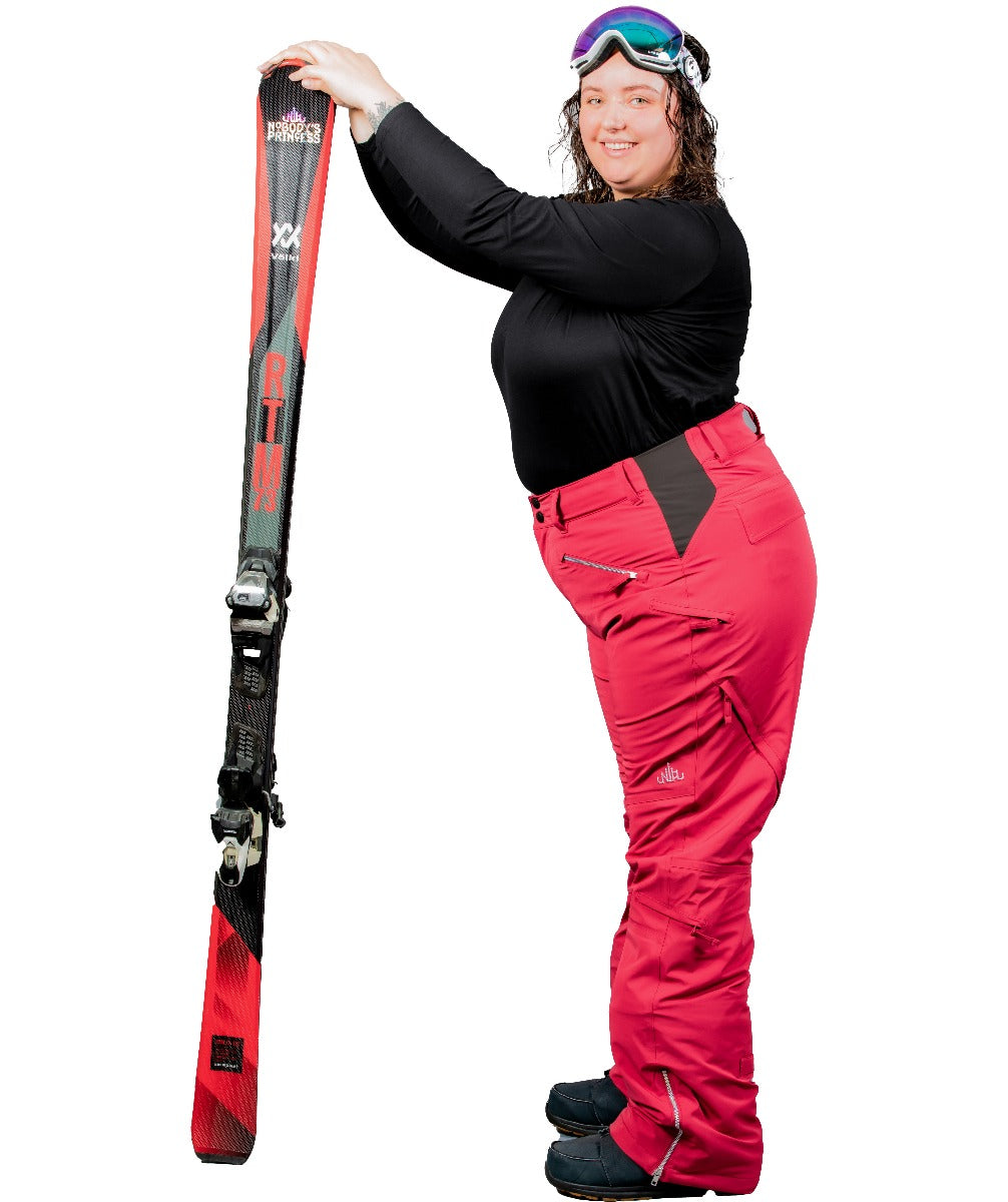 Nobody's Princess Zali Pants Red Short, Regular & Tall Length Sizes 18-24