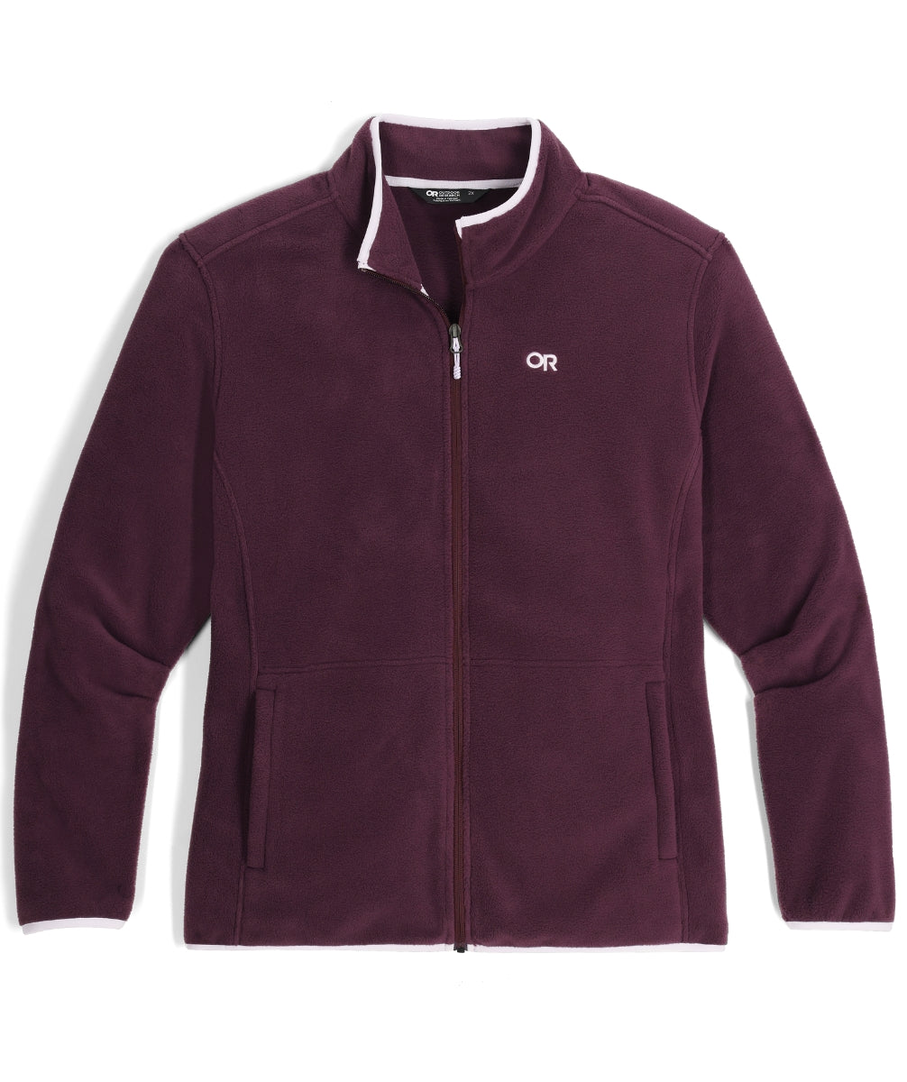 Outdoor Research Polartec 200 Women's Plus Size Fleece Jacket Amethyst 1X-3X
