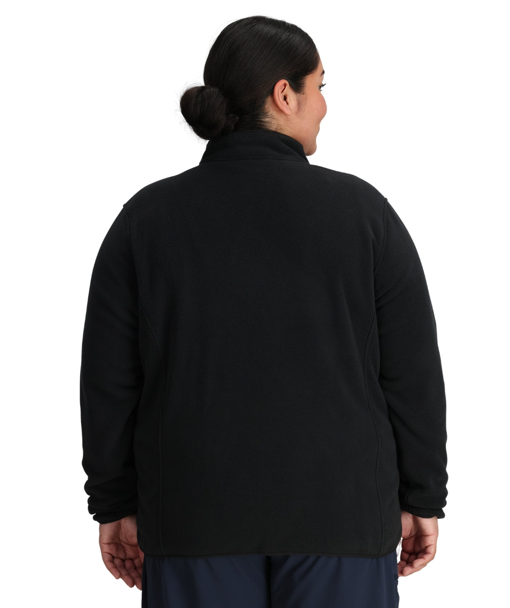 Outdoor Research Polartec 200 Women's Plus Size Fleece Jacket Black Sizes 1X-3X