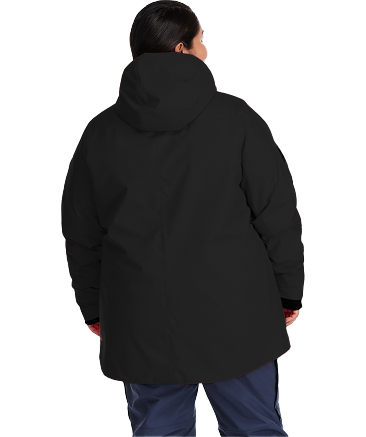 Outdoor Research Snowcrew Womens Plus Size Jacket Black USA size 1X