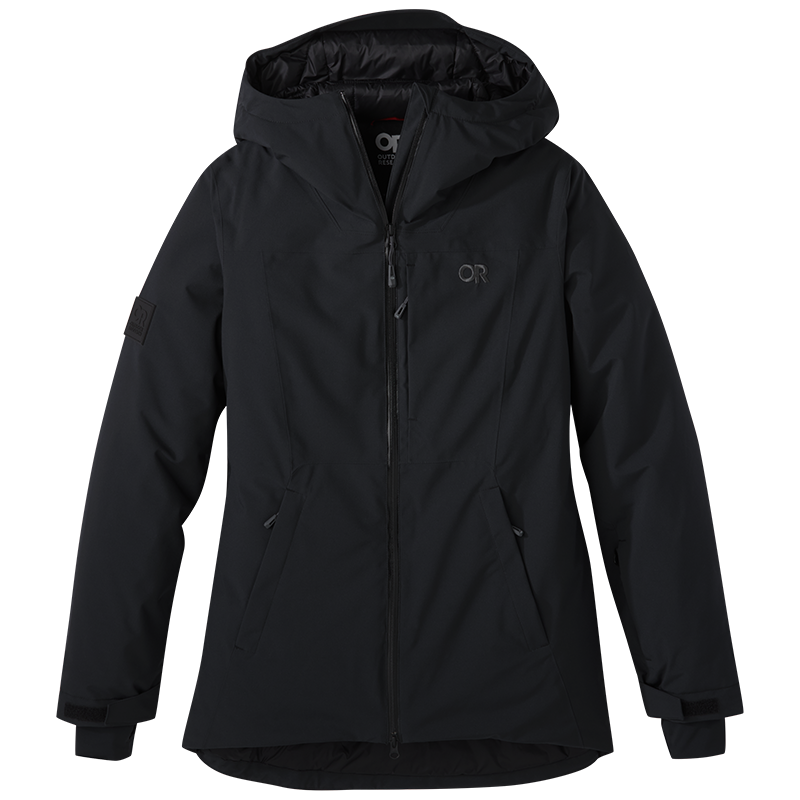 Outdoor Research Snowcrew Womens Plus Size Jacket Black USA size 1X