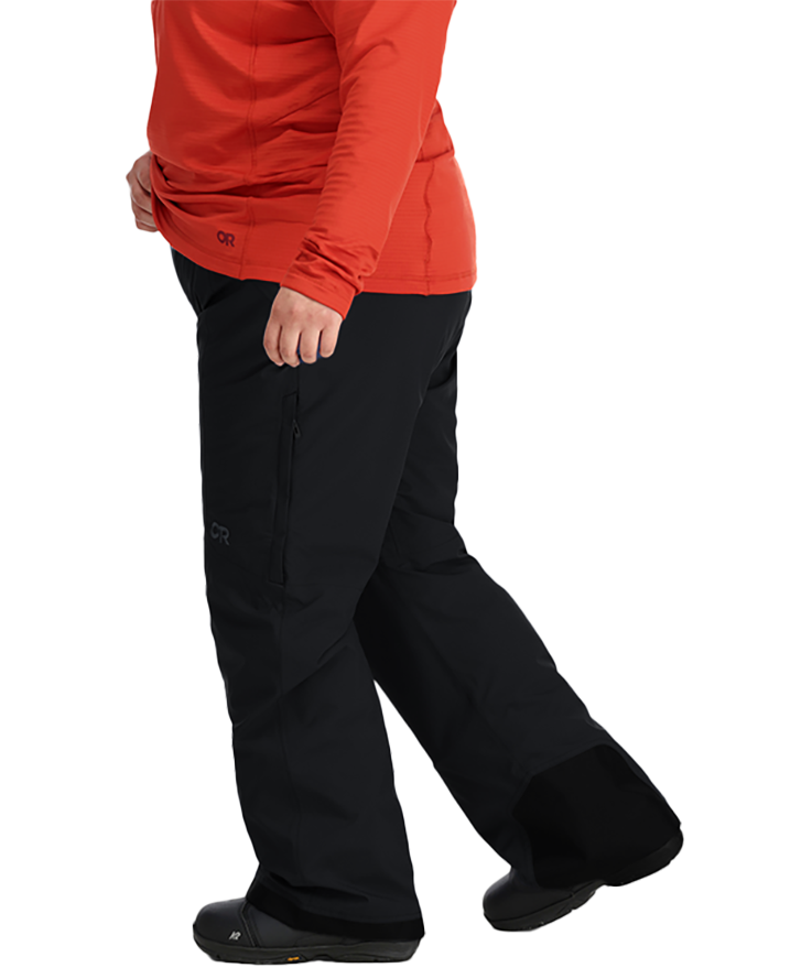 Outdoor Research Women's Snowcrew Plus Size Pants Black 1X - 2X