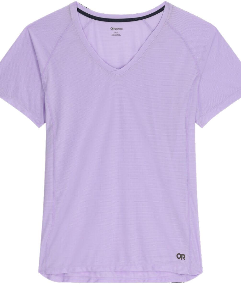 Outdoor Research Echo Womens Plus Size T-Shirt Lavender 2X - 3X