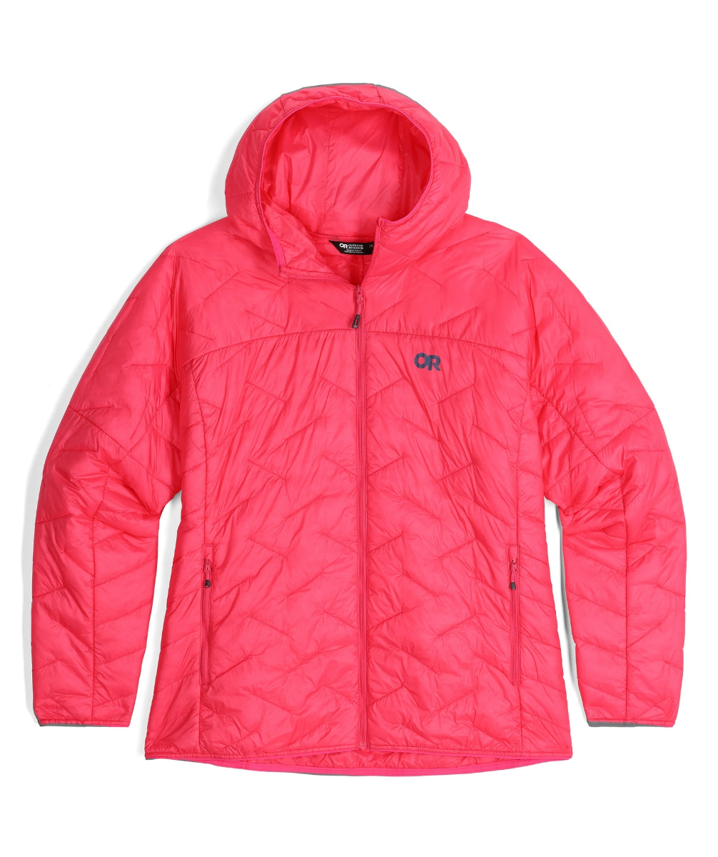 Outdoor Research Womens Plus Size SuperStrand LT Hoodie Pink 2X-4X