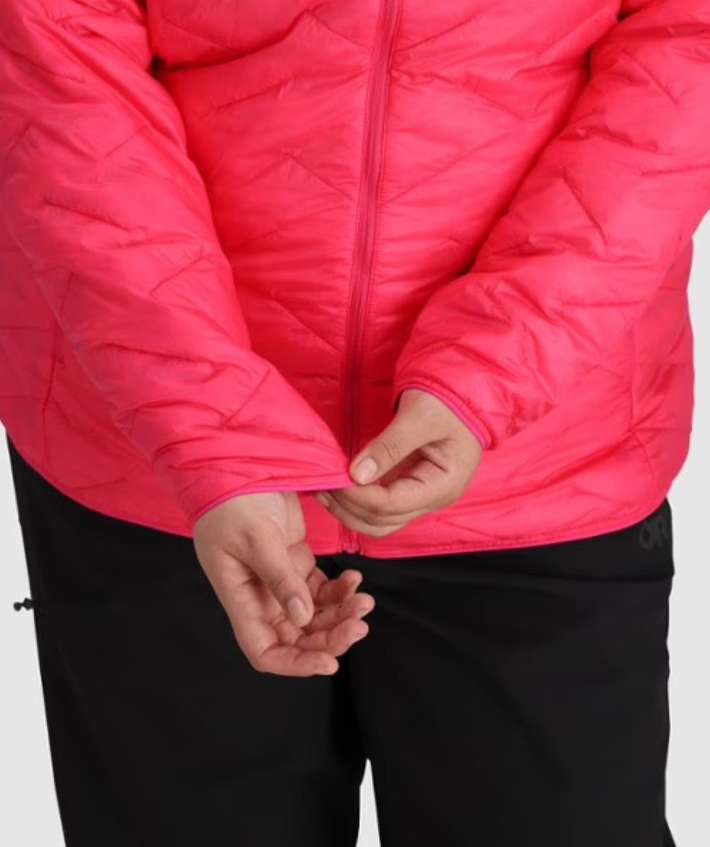 Outdoor Research Womens Plus Size SuperStrand LT Hoodie Pink 2X-4X