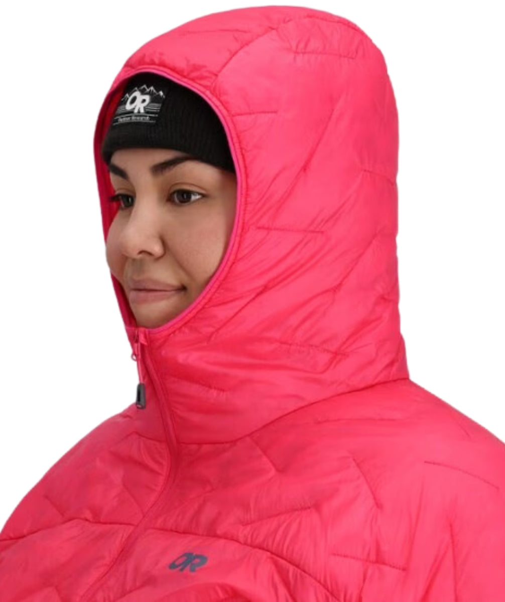 Outdoor Research Womens Plus Size SuperStrand LT Hoodie Pink 2X-4X