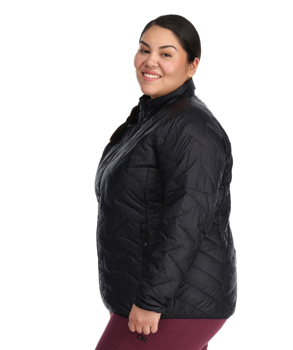 Outdoor Research SuperStrand LT Hoodie Black Womens Plus Size 1X-4X