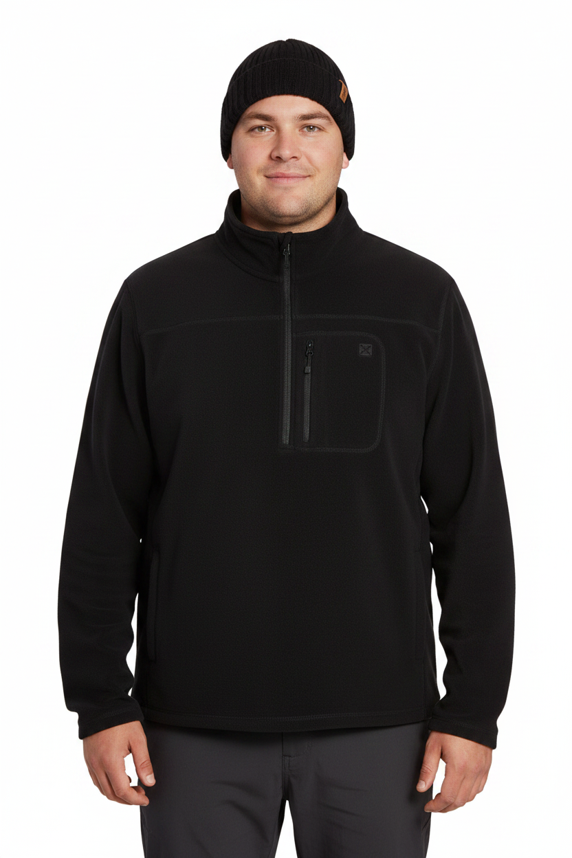 Plus Size Men's Fleece Jacket