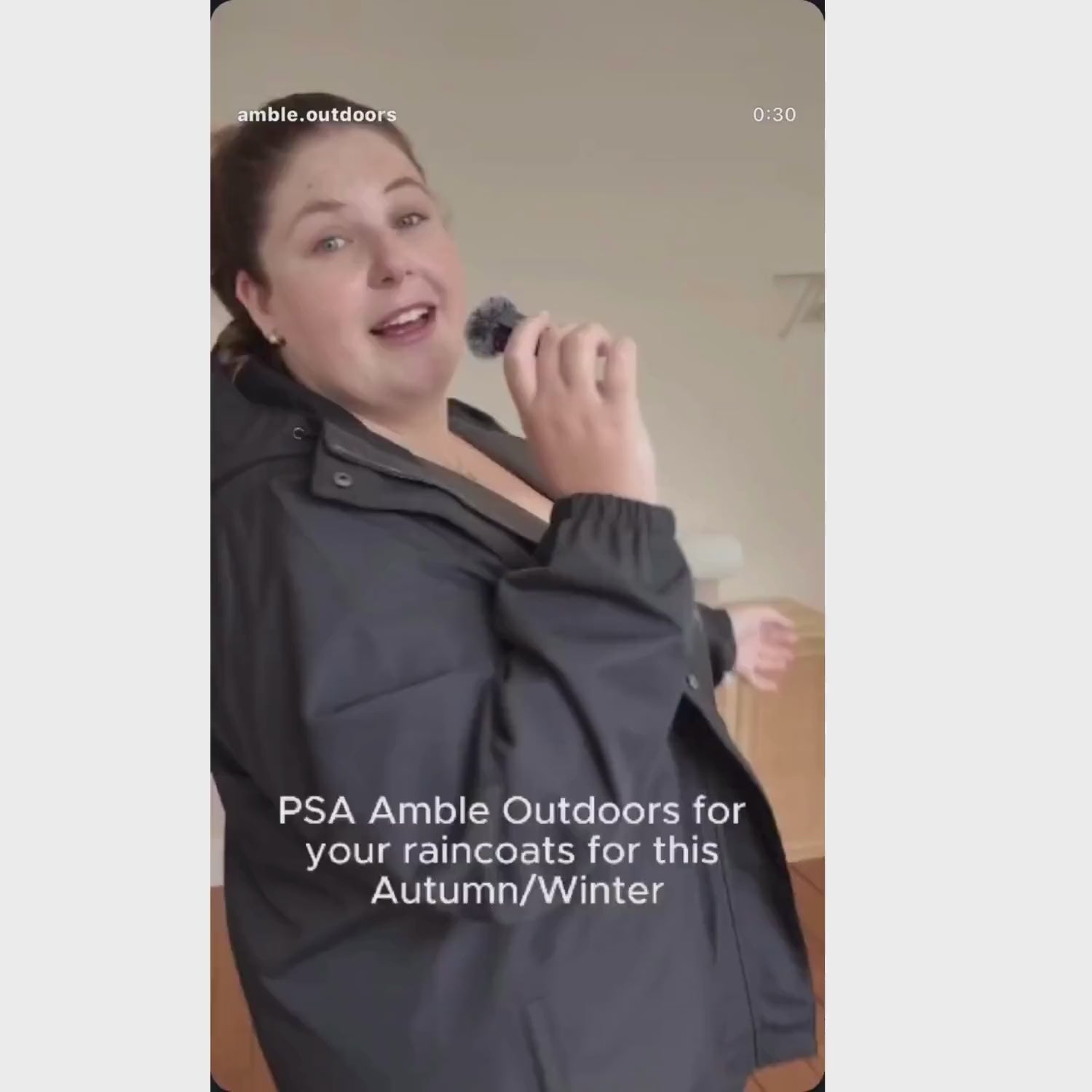 Amble Refuge Long Womens Plus Size Waterproof Jacket review video