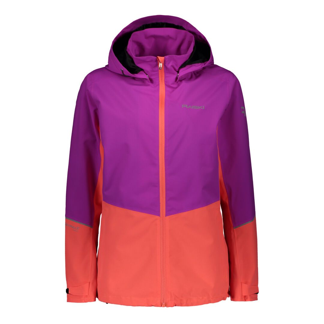 CLEARANCE - Raiski Maaren Womens Plus Size Rain Jacket Crocus Purple sizes 22-24