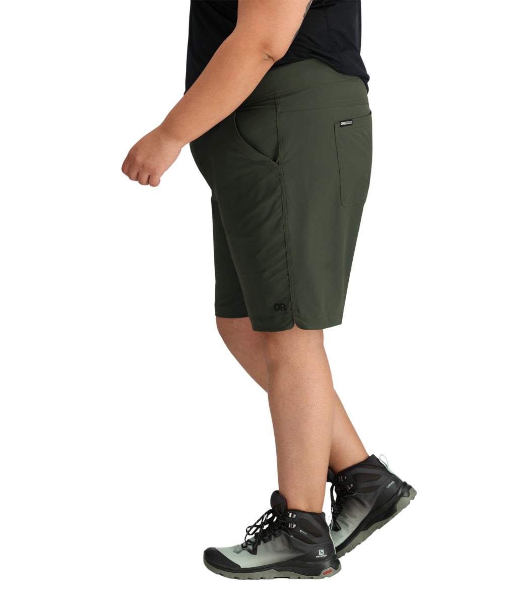 Outdoor Research Women’s Plus Size Ferrosi Shorts 9” Verde 1X