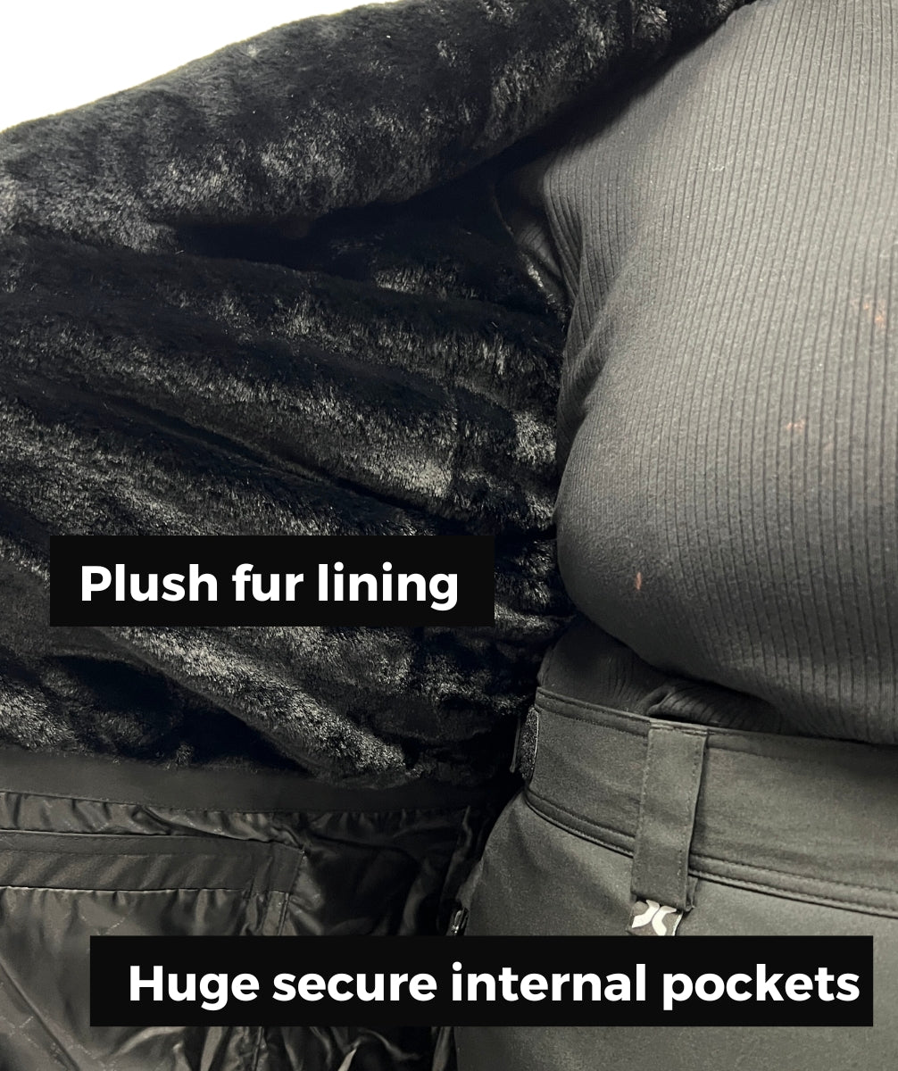 Stoy Abbey Tech Womens Plus Size Snow Jacket Anthracite sizes 24 & 26