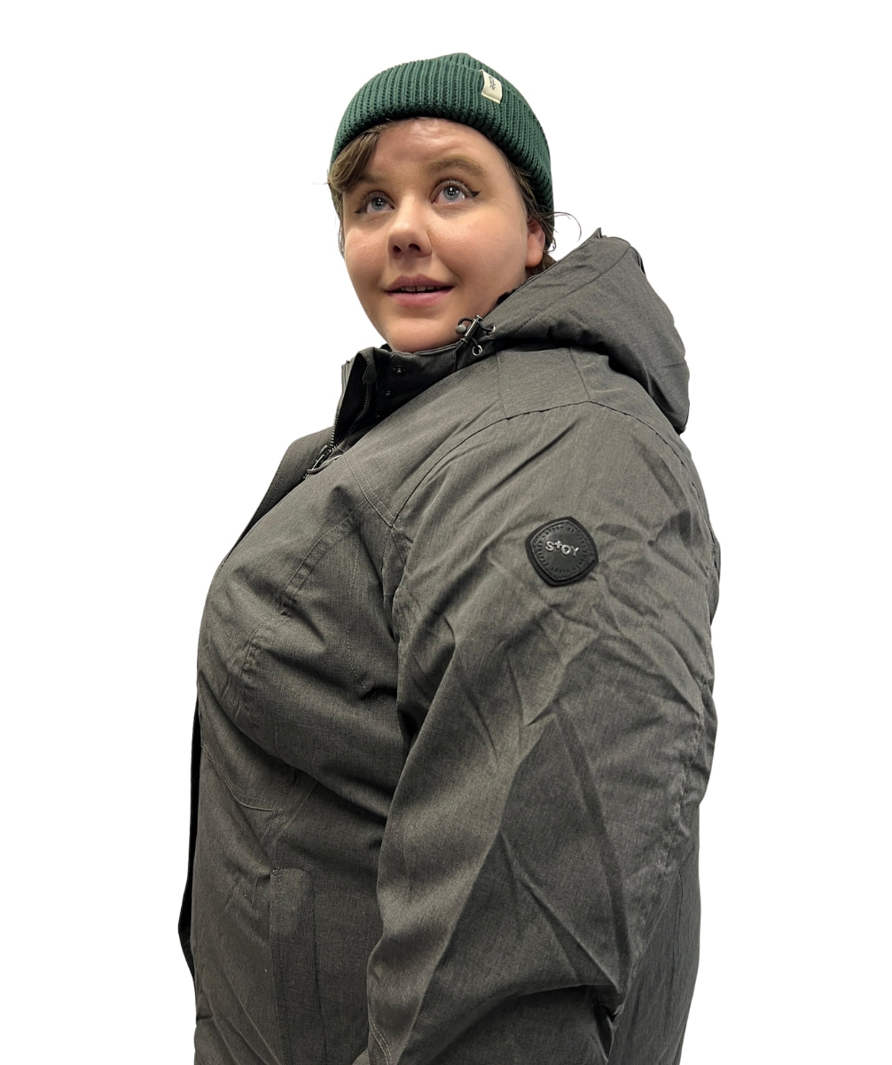 Stoy Abbey Tech Womens Plus Size Snow Jacket Anthracite sizes 24 & 26