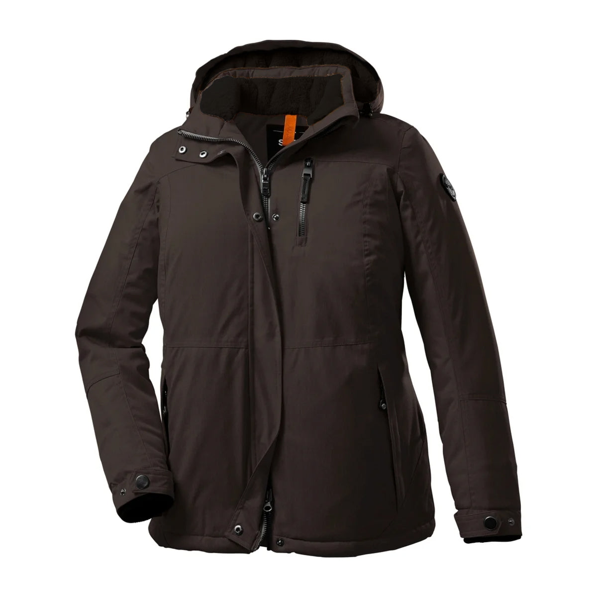 Stoy Abbey Tech Womens Plus Size Snow Jacket Black size 26
