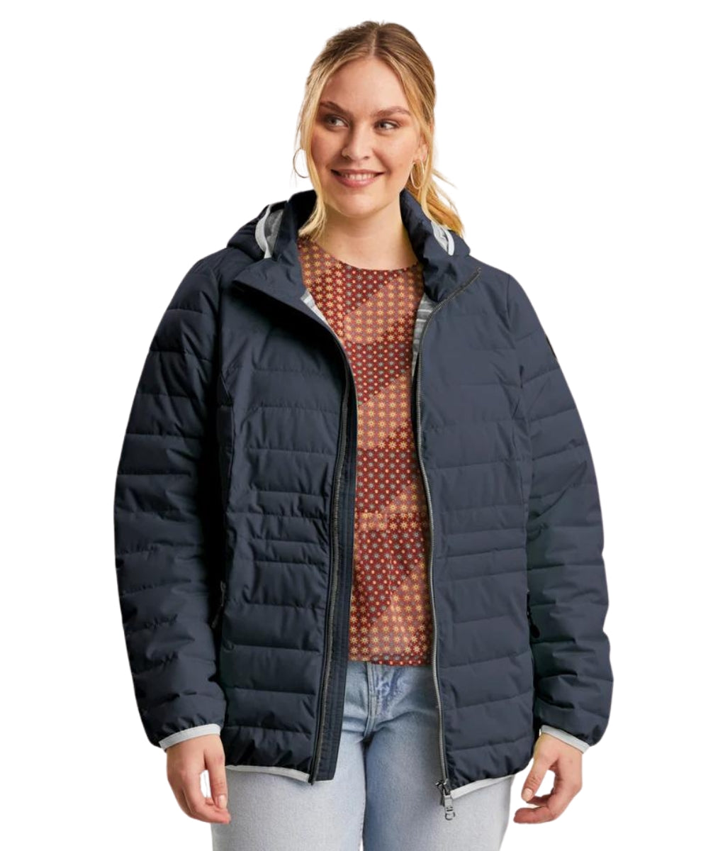 STOY Minna Women’s Plus Size Puffer Jacket Navy sizes 20-26