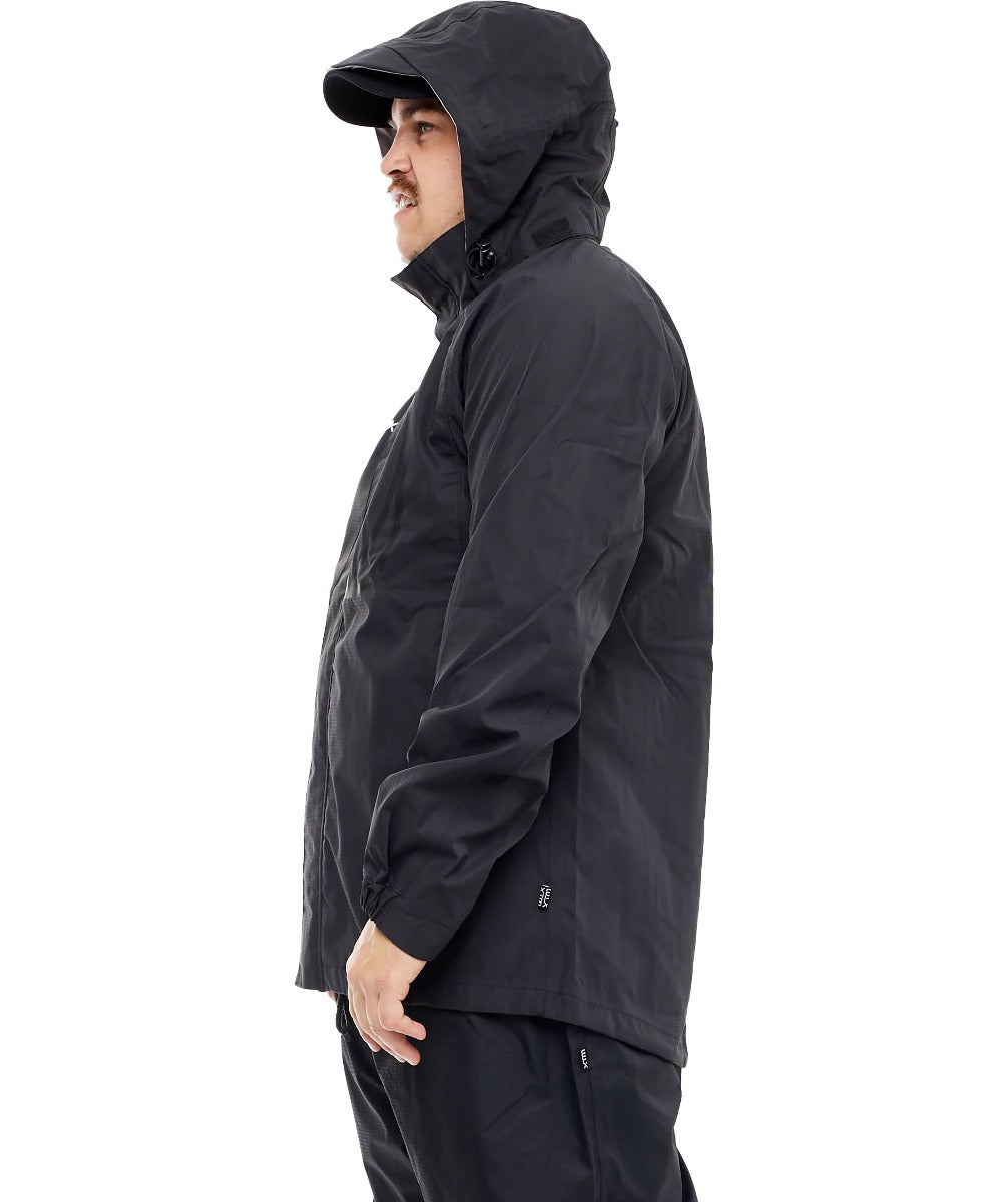 XTM Kakadu Mens Plus Size RAIN Jacket Black Size 3XL