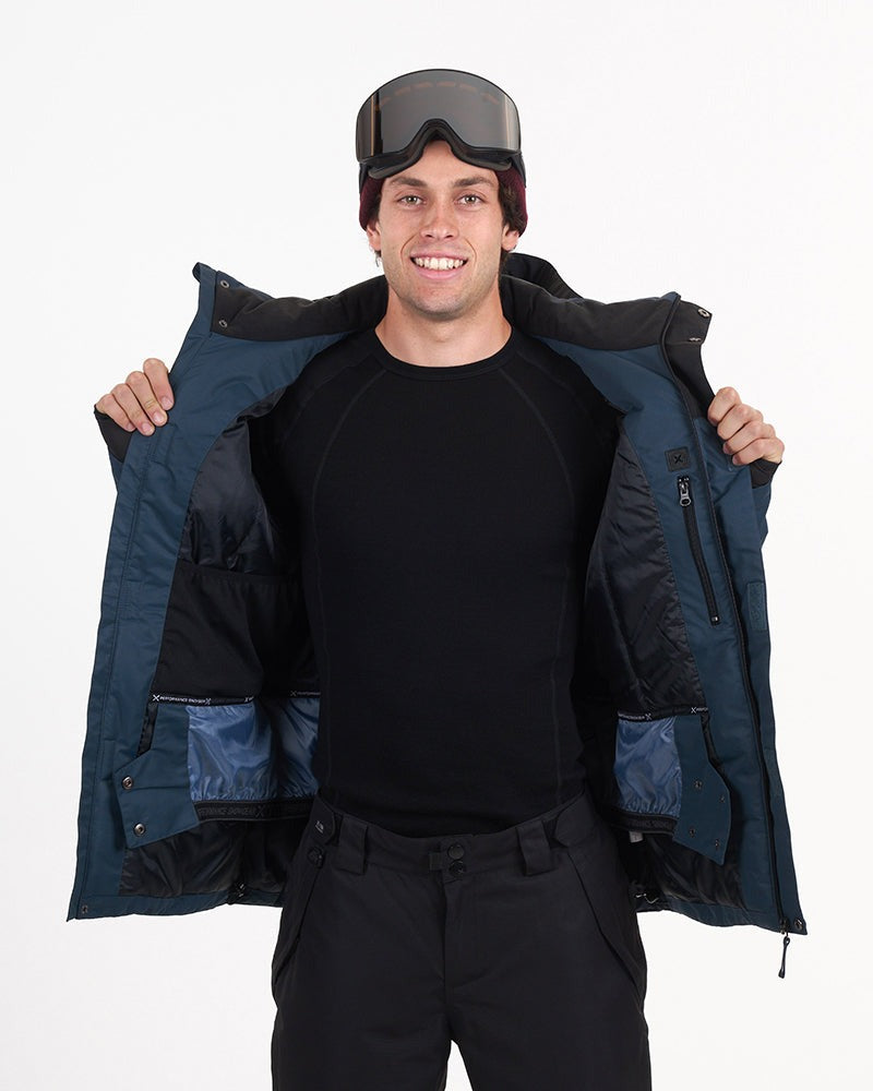 XTM Montana Mens Plus Size Ski Jacket Ocean sizes 6XL-7XL