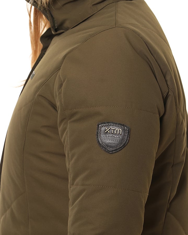 CLEARANCE - XTM Mont Blanc Womens Long Jacket Ivy Green 18-22