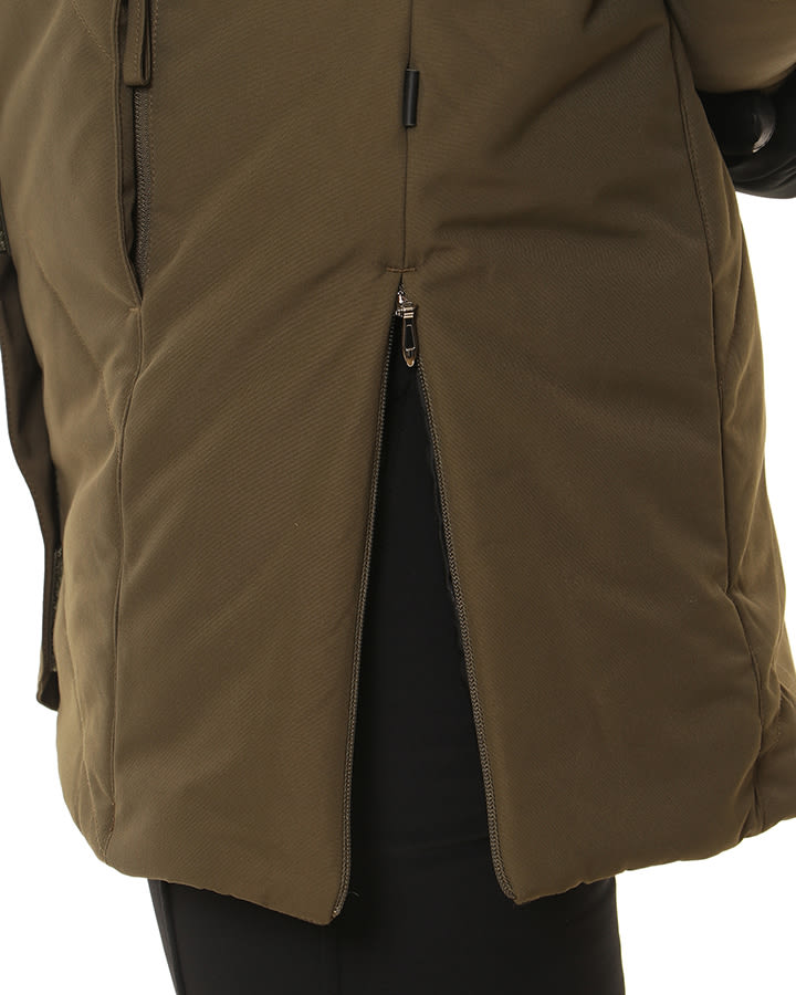 CLEARANCE - XTM Mont Blanc Womens Long Jacket Ivy Green 18-22