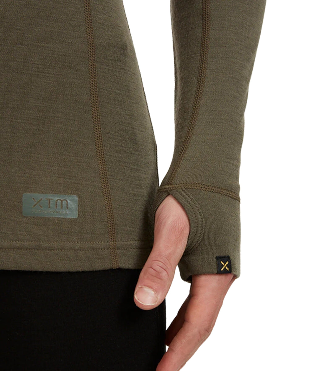 XTM Siberia Merino Unisex Wool Plus Size Thermal Top Kalamata XL-3XL