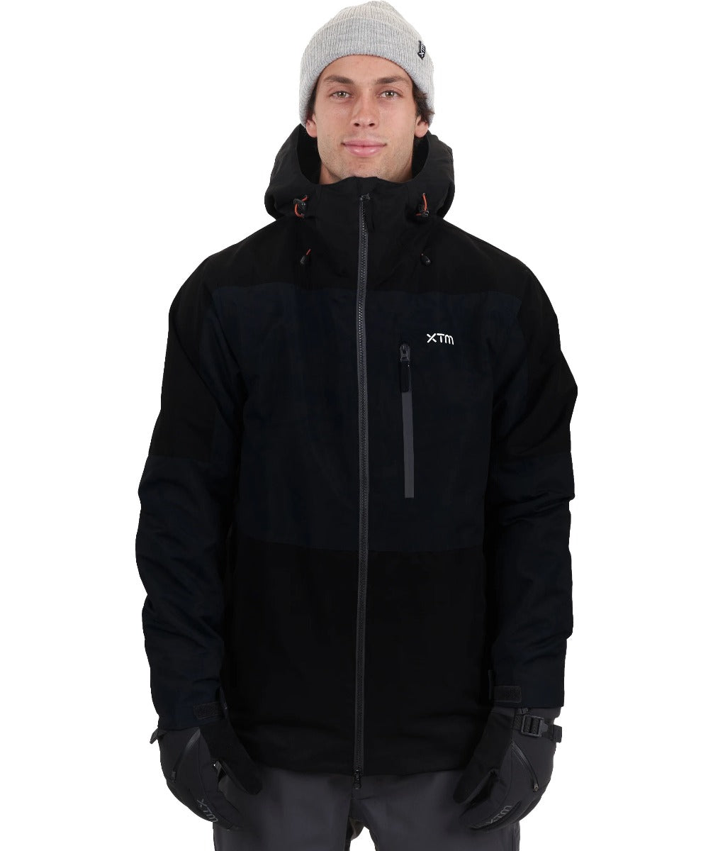 XTM Thredy 3 in 1 Mens Plus Size Jacket Black 3XL-4XL